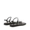 d-amber infra 0 D-AMBER – Sandal in leather with metallic logo d-amber infra 0 D-AMBER – Sandal in leather with metallic logo