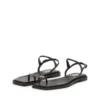 d-amber infra 0 D-AMBER – Sandal in leather with metallic logo d-amber infra 0 D-AMBER – Sandal in leather with metallic logo
