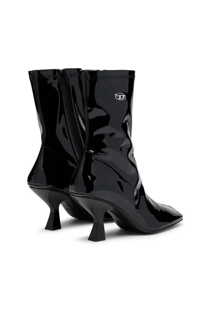 d-amber md bt D-Amber-Ankle boots in patent stretch PU