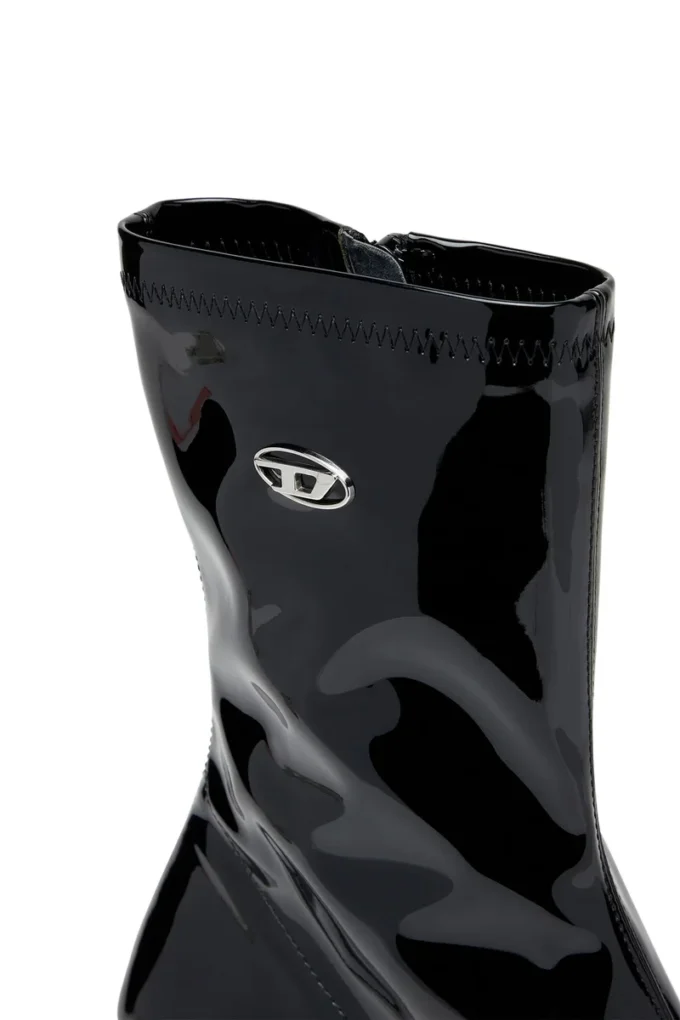 d-amber md bt D-Amber-Ankle boots in patent stretch PU