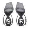 d-amber sandal wedge D-Amber-Wedge sandals in Lurex fabric d-amber sandal wedge D-Amber-Wedge sandals in Lurex fabric