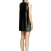 d-ares Coated mini dress with embossed Oval D d-ares Coated mini dress with embossed Oval D