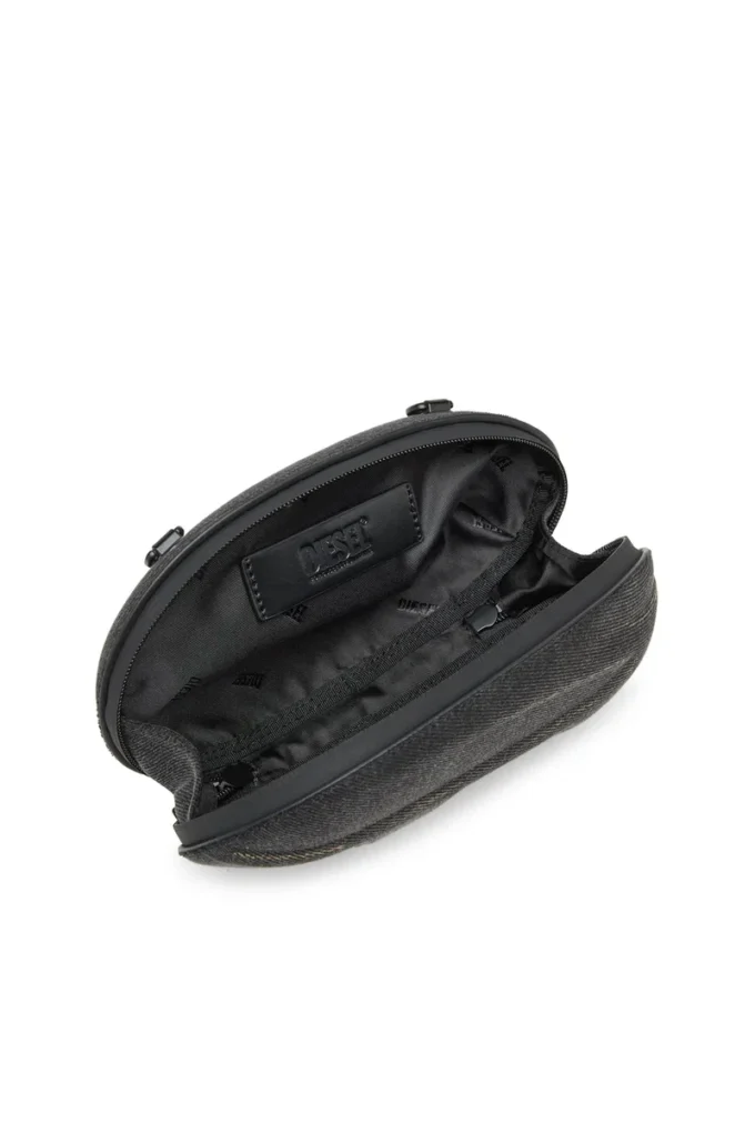 d-clutch D-Clutch-Oval D Clutch in treated denim