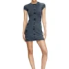 d-cupsleeves Mini dress in denim-look jersey d-cupsleeves Mini dress in denim-look jersey