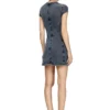 d-cupsleeves Mini dress in denim-look jersey d-cupsleeves Mini dress in denim-look jersey