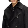 d-delirious-d Trench coat in clean-wash denim