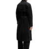 d-delirious-d Trench coat in clean-wash denim