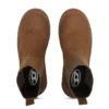 d-donald beatle D-Donald-Chelsea boots in waxed suede and rubber d-donald beatle D-Donald-Chelsea boots in waxed suede and rubber