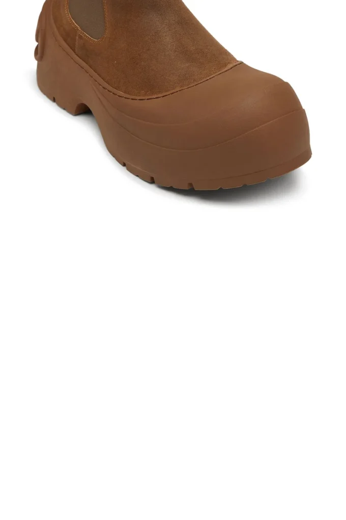 d-donald beatle D-Donald-Chelsea boots in waxed suede and rubber d-donald beatle D-Donald-Chelsea boots in waxed suede and rubber