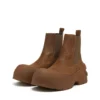 d-donald beatle D-Donald-Chelsea boots in waxed suede and rubber d-donald beatle D-Donald-Chelsea boots in waxed suede and rubber