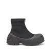 d-donald ch D-Donald-Rubber-trimmed ankle boots d-donald ch D-Donald-Rubber-trimmed ankle boots