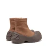 d-donald ch D-Donald-Rubber-trimmed ankle boots d-donald ch D-Donald-Rubber-trimmed ankle boots