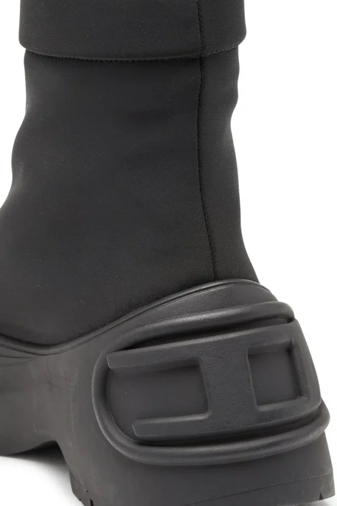 d-donald ch D-Donald-Rubber-trimmed ankle boots d-donald ch D-Donald-Rubber-trimmed ankle boots