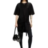 d-eivor T-shirt dress with tie front d-eivor T-shirt dress with tie front