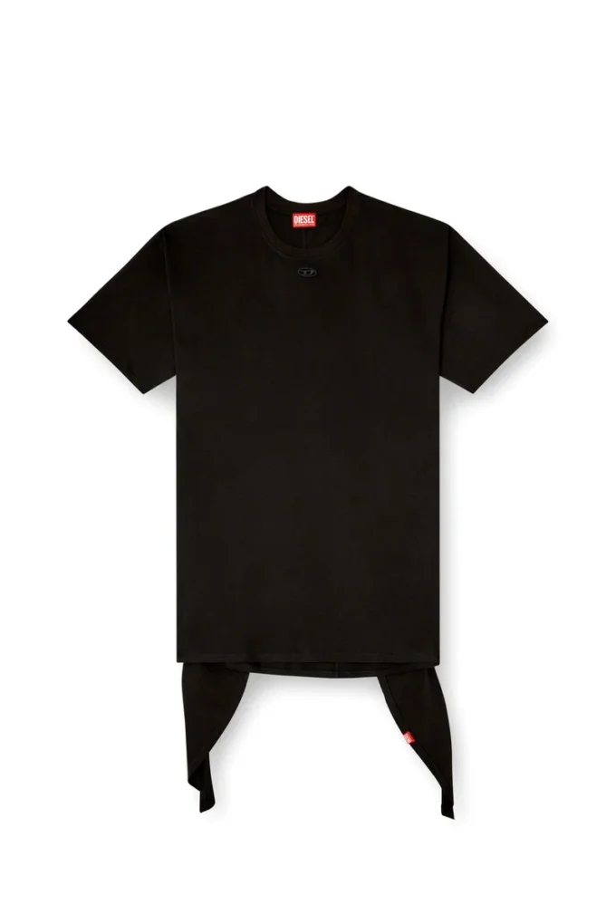 d-eivor T-shirt dress with tie front d-eivor T-shirt dress with tie front