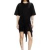 d-eivor T-shirt dress with tie front d-eivor T-shirt dress with tie front