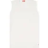 d-emb Short cotton dress with embossed chain d-emb Short cotton dress with embossed chain