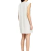 d-emb Short cotton dress with embossed chain d-emb Short cotton dress with embossed chain