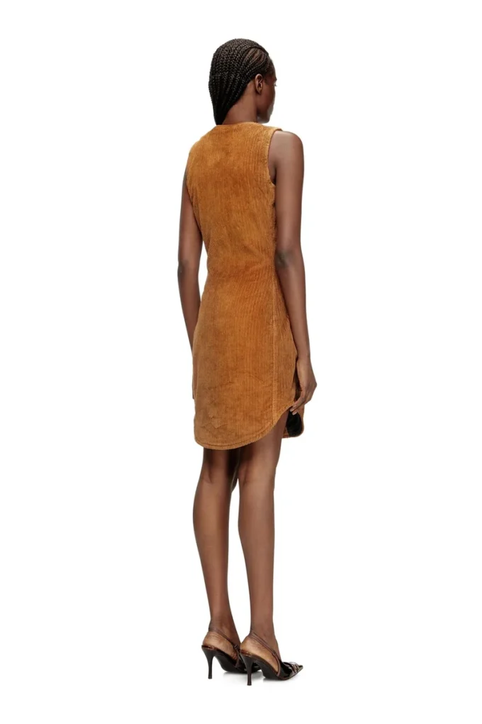 d-enea Cotton mini dress with front zipper d-enea Cotton mini dress with front zipper