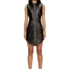 d-eneas Dress in treated technical fabric d-eneas Dress in treated technical fabric