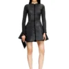 d-eopre Short dress in marbled scuba d-eopre Short dress in marbled scuba