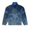 d-flow-fse Pullover jacket in dirt-effect denim d-flow-fse Pullover jacket in dirt-effect denim