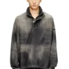 d-flow-s3 Denim top with mock neck d-flow-s3 Denim top with mock neck