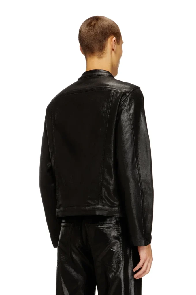 d-glory jogg Moto jacket in shiny coated JoggJeans d-glory jogg Moto jacket in shiny coated JoggJeans