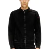 d-glory Moto jacket in clean-wash denim d-glory Moto jacket in clean-wash denim