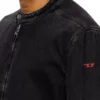 d-glory Moto jacket in clean-wash denim d-glory Moto jacket in clean-wash denim
