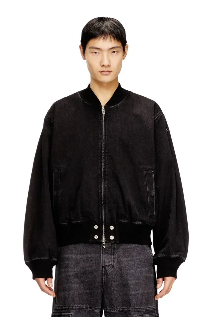 d-guz Bomber jacket in denim d-guz Bomber jacket in denim