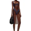 d-haily Sheer dress with lingerie outline d-haily Sheer dress with lingerie outline