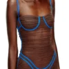 d-haily Sheer dress with lingerie outline d-haily Sheer dress with lingerie outline