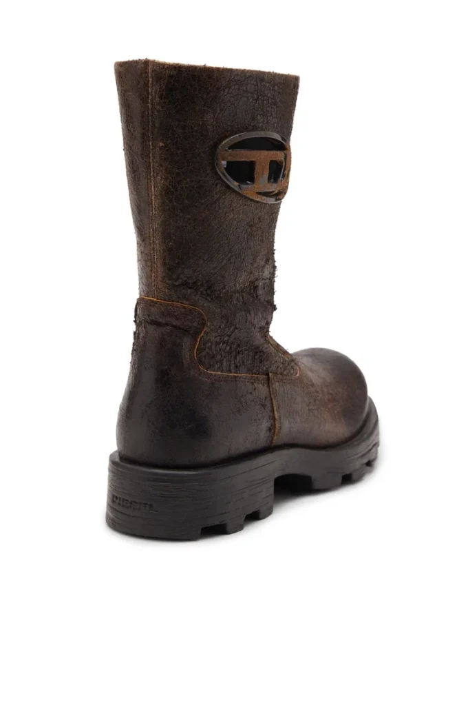 d-hammer bkr d w D-Hammer-Biker boots in distressed crackled suede d-hammer bkr d w D-Hammer-Biker boots in distressed crackled suede