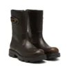 d-hammer bkr d w D-Hammer-Cut-out leather boots with oxidised hardware d-hammer bkr d w D-Hammer-Cut-out leather boots with oxidised hardware
