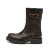 d-hammer bkr d w D-Hammer-Cut-out leather boots with oxidised hardware d-hammer bkr d w D-Hammer-Cut-out leather boots with oxidised hardware