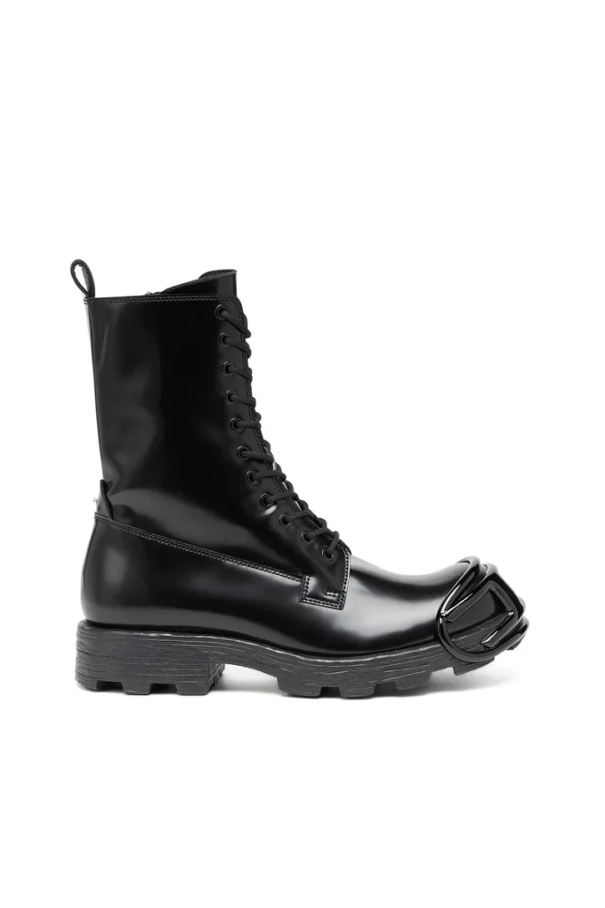 d-hammer bt d D-Hammer-Leather boots with oval D toe guard d-hammer bt d D-Hammer-Leather boots with oval D toe guard