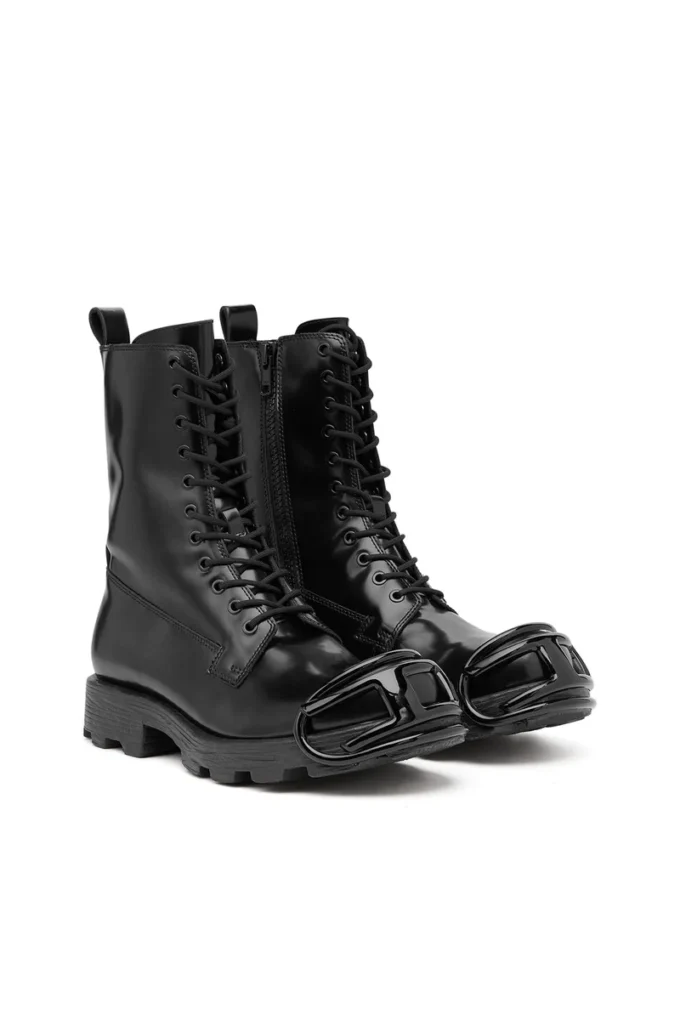 d-hammer bt d D-Hammer-Leather boots with oval D toe guard d-hammer bt d D-Hammer-Leather boots with oval D toe guard