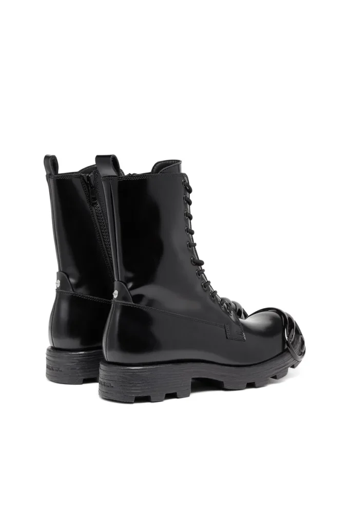 d-hammer bt d D-Hammer-Leather boots with oval D toe guard d-hammer bt d D-Hammer-Leather boots with oval D toe guard