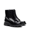 d-hammer bt D-Hammer-Combat boots in glossed leather