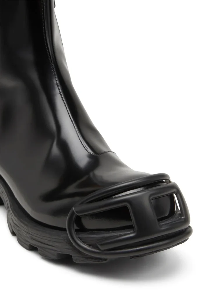 d-hammer bt zip d D-Hammer-Leather Chelsea boots with Oval D toe caps d-hammer bt zip d D-Hammer-Leather Chelsea boots with Oval D toe caps