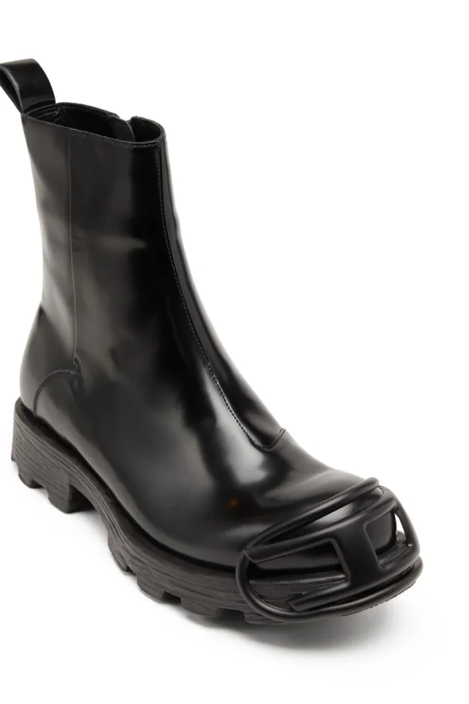 d-hammer bt zip d D-Hammer-Leather Chelsea boots with Oval D toe caps d-hammer bt zip d D-Hammer-Leather Chelsea boots with Oval D toe caps
