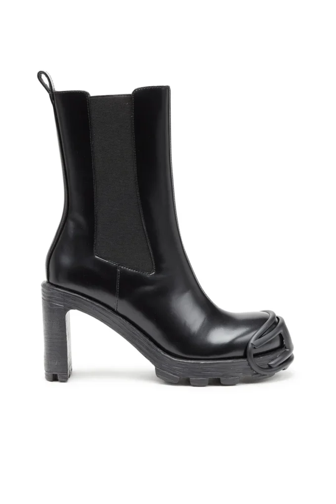 d-hammer ch d w D-Hammer-High-heel boots with Oval D plaque d-hammer ch d w D-Hammer-High-heel boots with Oval D plaque