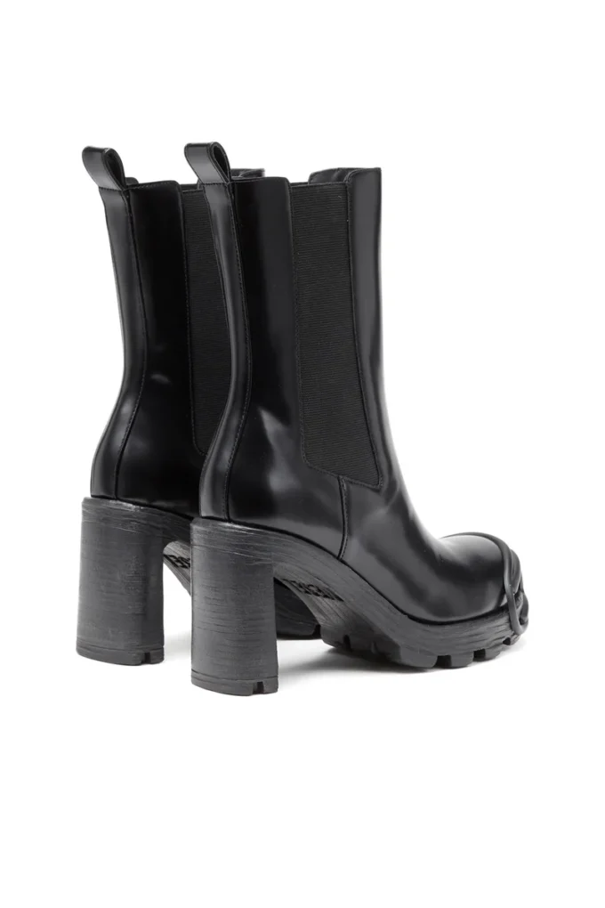 d-hammer ch d w D-Hammer-High-heel boots with Oval D plaque d-hammer ch d w D-Hammer-High-heel boots with Oval D plaque