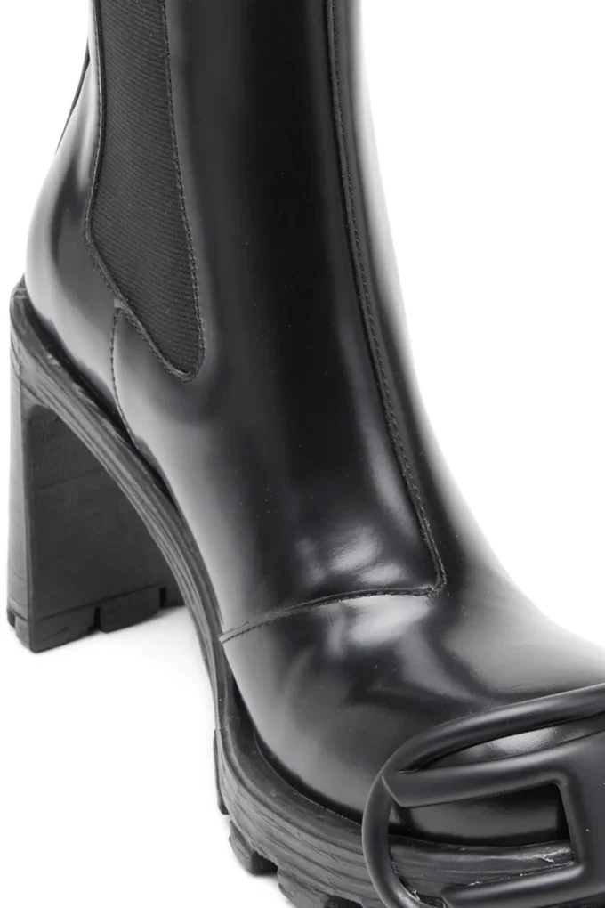 d-hammer ch d w D-Hammer-High-heel boots with Oval D plaque d-hammer ch d w D-Hammer-High-heel boots with Oval D plaque