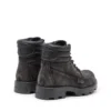 d-hammer lace up w D-Hammer-Combat boots in denim and leather