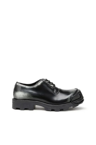 d-hammer so d D-Hammer-Derby shoes in shiny two-tone leather d-hammer so d D-Hammer-Derby shoes in shiny two-tone leather