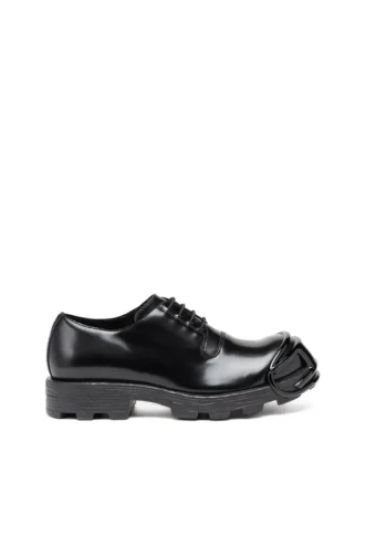 d-hammer so d D-Hammer-Leather lace-up shoes with oval D toe cap d-hammer so d D-Hammer-Leather lace-up shoes with oval D toe cap