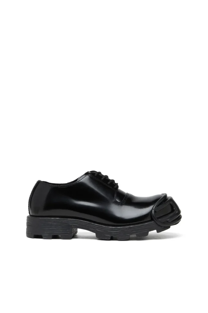 d-hammer so d D-Hammer-Leather lace-up shoes with oval D toe cap d-hammer so d D-Hammer-Leather lace-up shoes with oval D toe cap