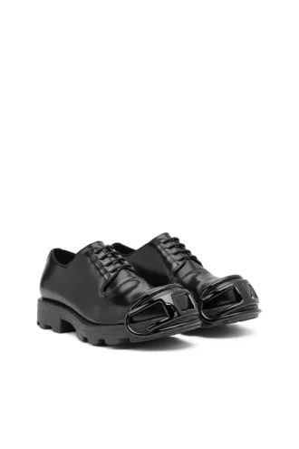 d-hammer so d D-Hammer-Leather lace-up shoes with oval D toe cap d-hammer so d D-Hammer-Leather lace-up shoes with oval D toe cap
